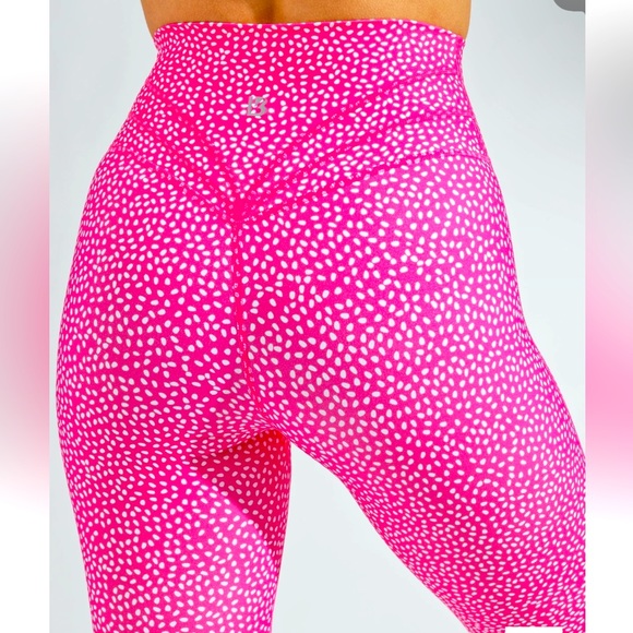 Buffbunny Collection Pants - Buffbunny legacy legacy miami pink bossy print. Size small.